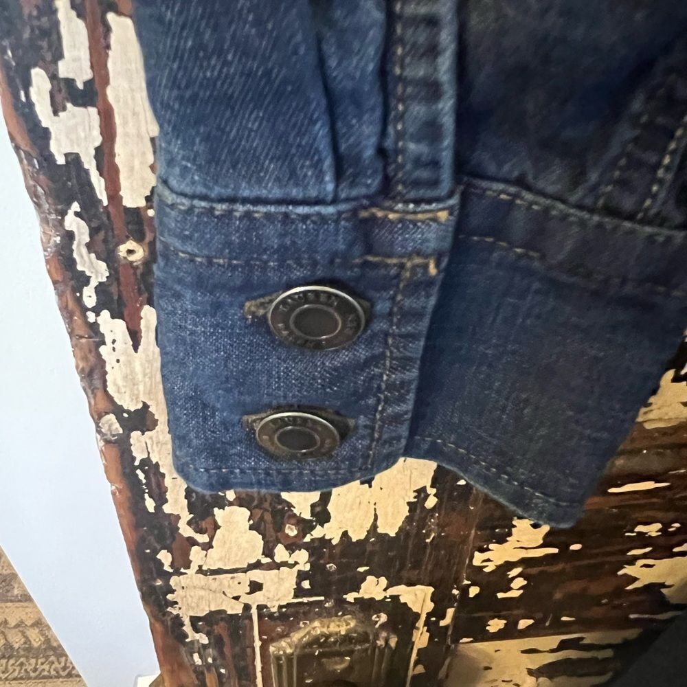 Ralph Lauren Black Label LAUREN Women's Belted Denim Button Down.  Shirtdress - Picture 5 of 9